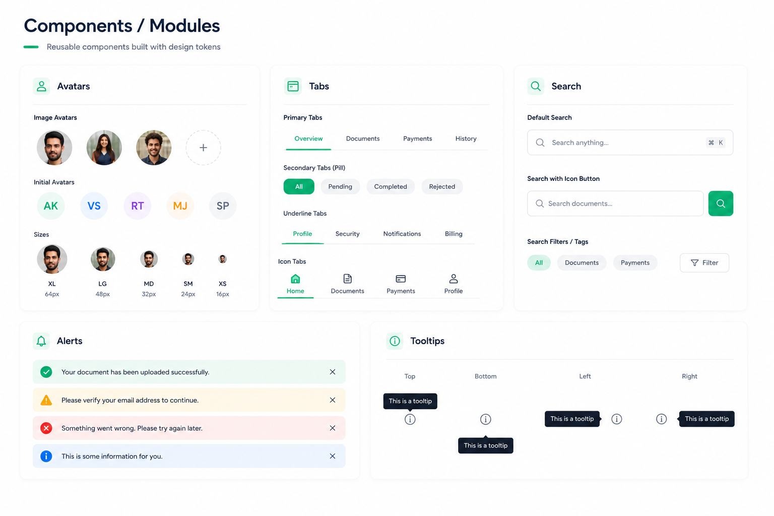 Formelly component patterns